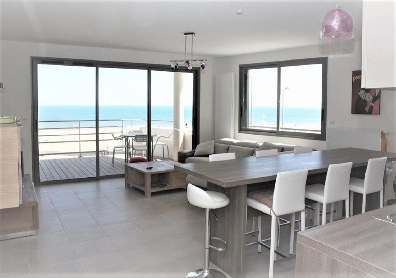 La Perle Marine, Luxe Et Raffinement, Appartement T4 Front De Mer Нарбон Екстериор снимка